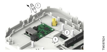 De CIM-module vervangen - Stap 2