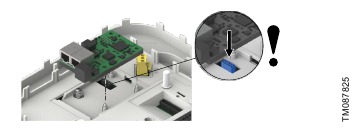 De CIM-module vervangen - Stap 3