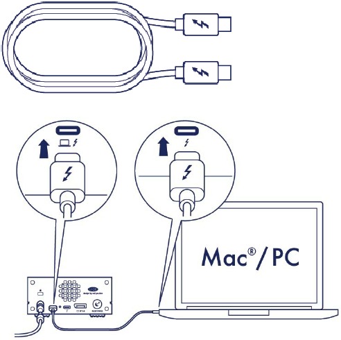 Aansluiten op de computer
