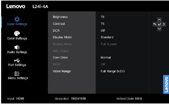 De On-Screen Display (OSD)-bedieningselementen gebruiken