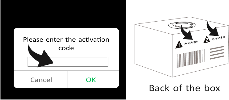 Instellingen van NFC-modulefunctie - Stap 4