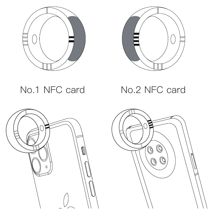 Opstarten van NFC-modulefunctie - Stap 4