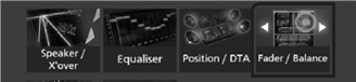 Algemene audio bedienen - Stap 1
