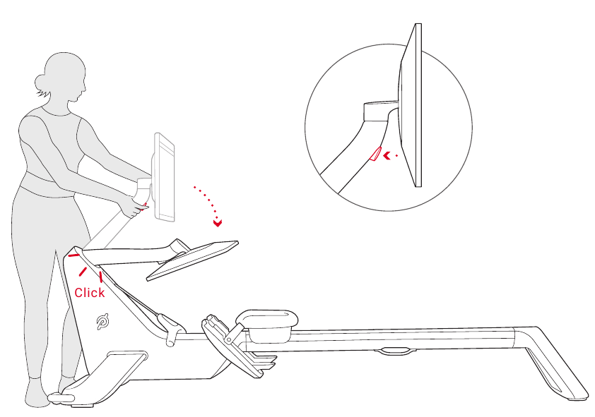 DE ROW VERPLAATSEN EN UPRIGHT OPSLAAN - Stap 2