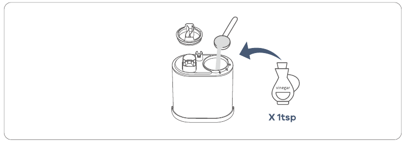 Instructies voor het verwijderen van kalk - Stap 4