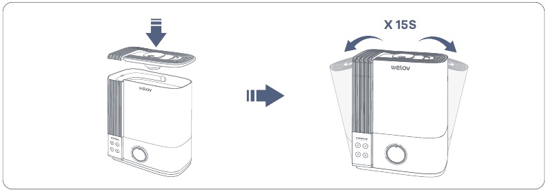 DESINFECTIE-INSTRUCTIES - Stap 2