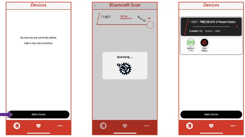 Koppelen met de app