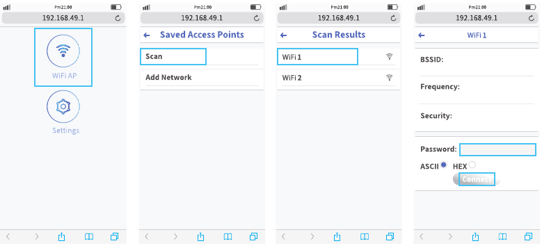 iOS - Streamen met uw Wi-Fi-router - Stap 2