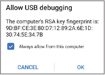 Scherm spiegelen - Android os - Bekabelde verbinding
