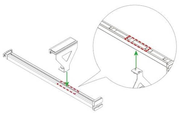 Monteer de transportbandinvoer - Stap 11