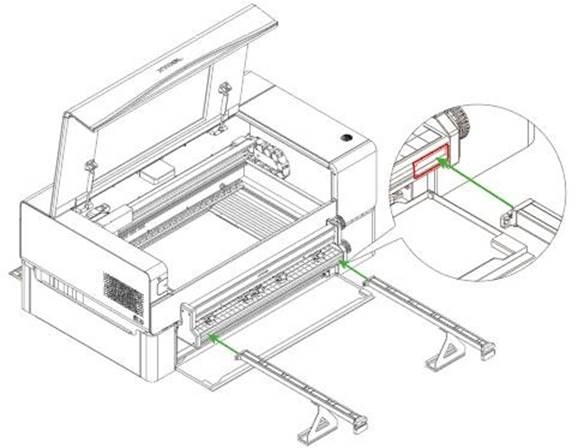 Monteer de transportbandinvoer - Stap 14