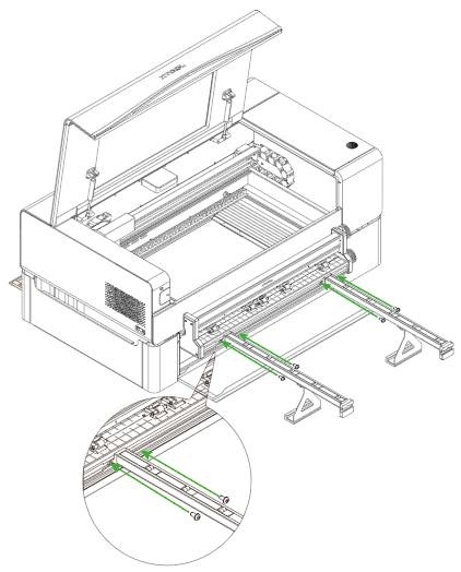 Monteer de transportbandinvoer - Stap 16