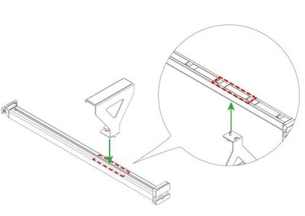 Monteer de transportbandinvoer - Stap 33