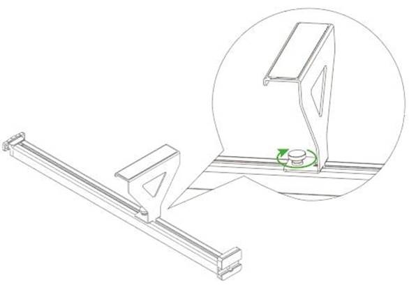 Monteer de transportbandinvoer - Stap 34