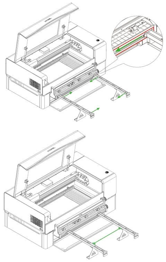Monteer de transportbandinvoer - Stap 37