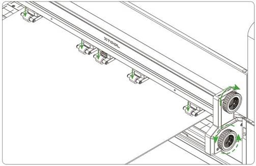 Gebruik de transportbandinvoer - Stap 6