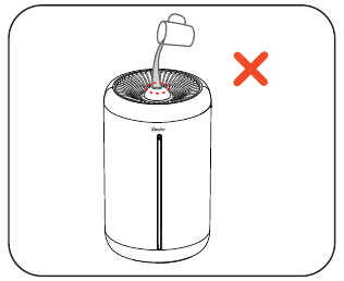 GEBRUIK DE LUCHTBEVOCHTIGER CORRECT - Stap 2
