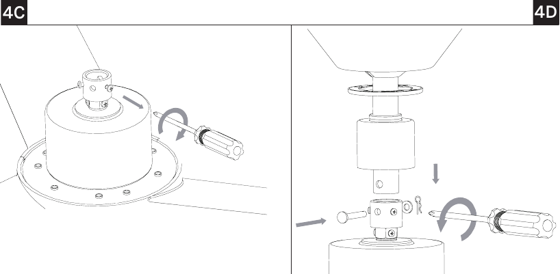 De ventilator ophangen - Stap 3