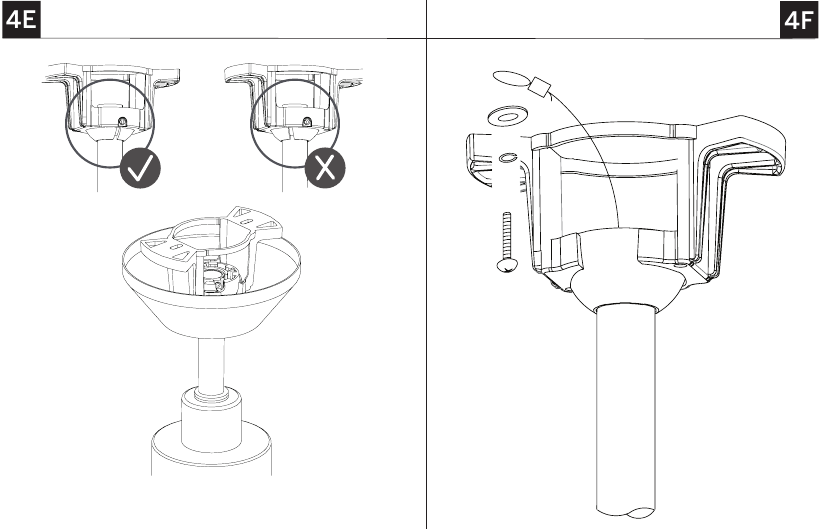De ventilator ophangen - Stap 4
