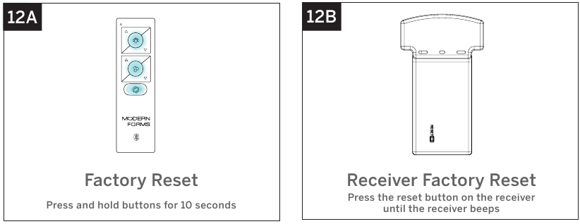 Reset - Stap 1