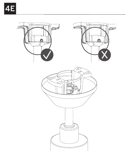 De ventilator ophangen - Stap 5