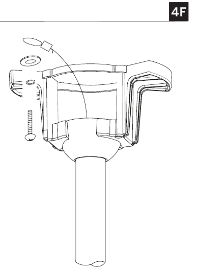 De ventilator ophangen - Stap 6