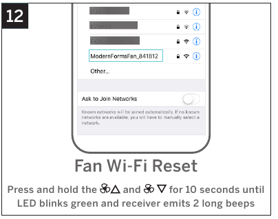 Resetten - Stap 1
