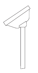 Set voor hellend plafond