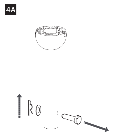 De ventilator ophangen - Stap 1