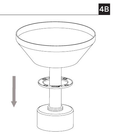 De ventilator ophangen - Stap 2