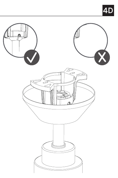 De ventilator ophangen - Stap 4