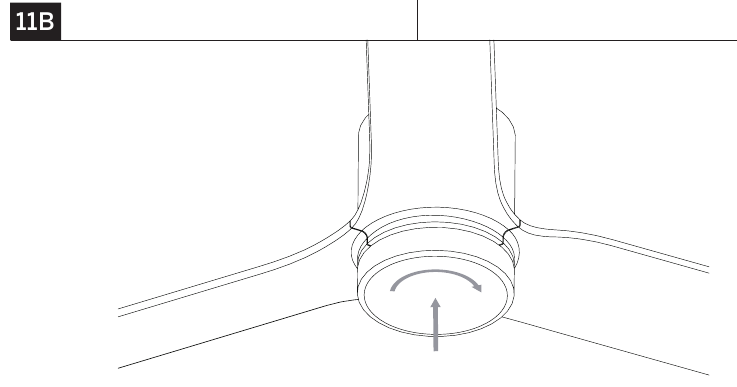 De armatuurmodule/PC-kap installeren - Stap 3