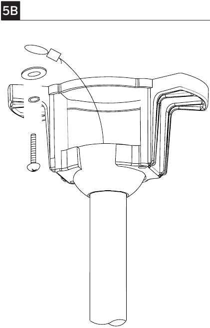 De ventilator ophangen - Stap 3