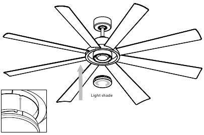 De LED-armatuurmodule installeren - Stap 4