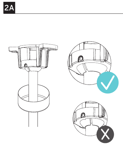 De ventilator ophangen - Stap 2