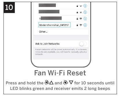 Reset - Stap 1