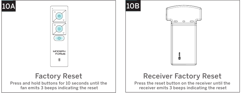 Resetten - Stap 1
