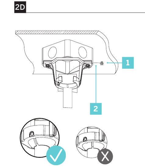 De ventilator ophangen - Stap 5