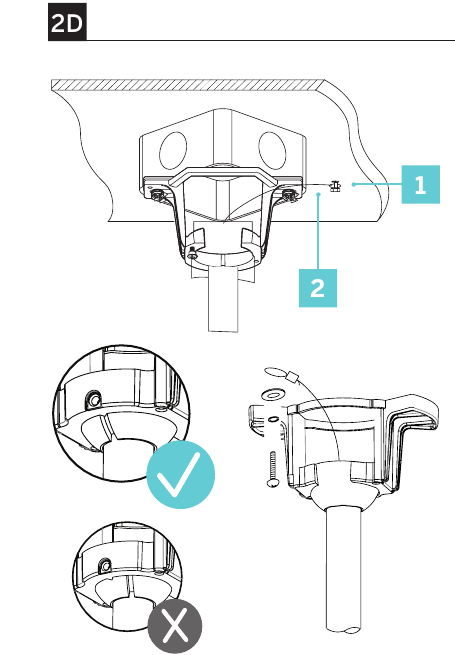 De ventilator ophangen - Stap 5