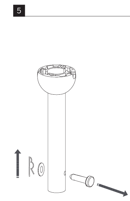 De ventilator ophangen - Stap 1