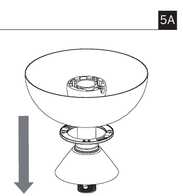 De ventilator ophangen - Stap 2