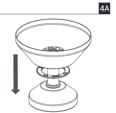De ventilator ophangen - Stap 2