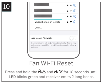 Resetten - Stap 1