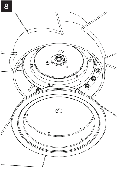 De lichtmodule installeren - Stap 1