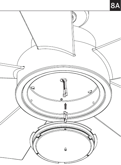 De lichtmodule installeren - Stap 2