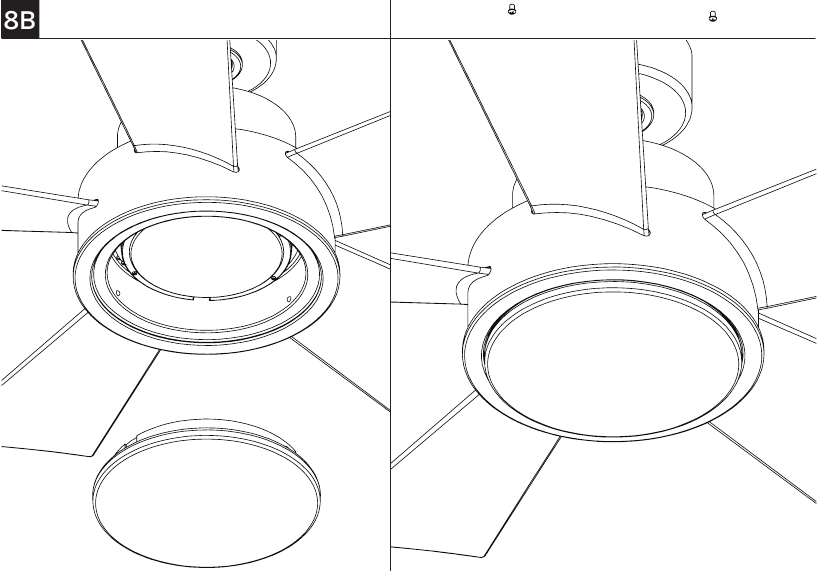 De lichtmodule installeren - Stap 3
