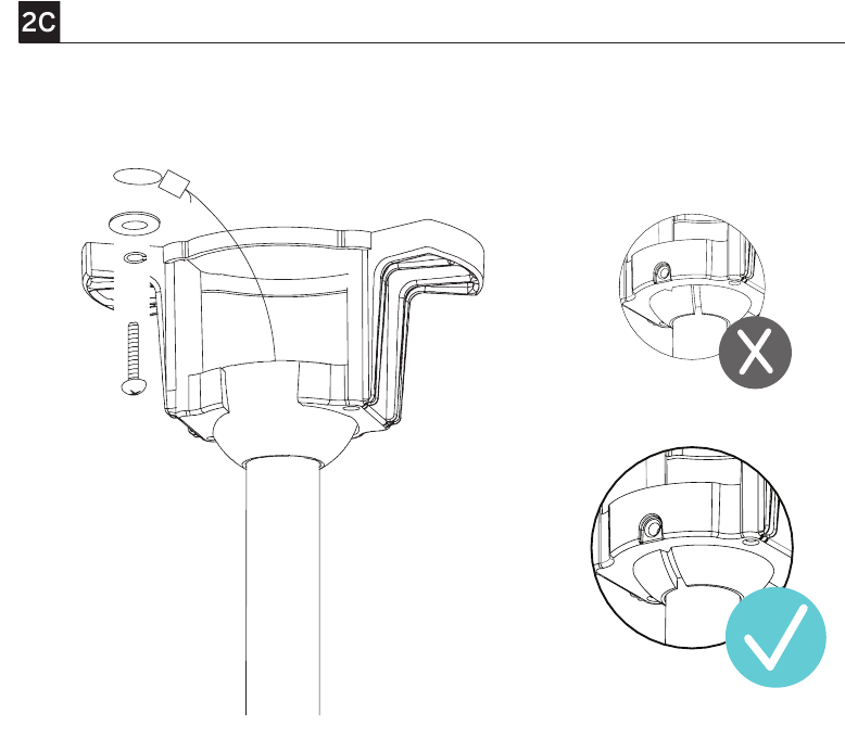 De ventilator ophangen - Stap 4