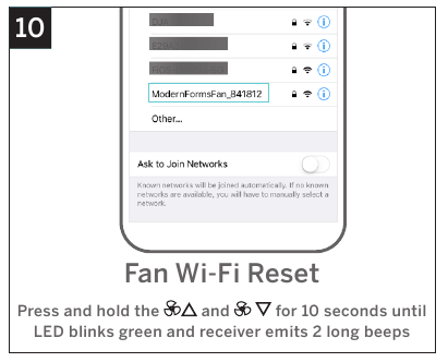 Resetten - Stap 1