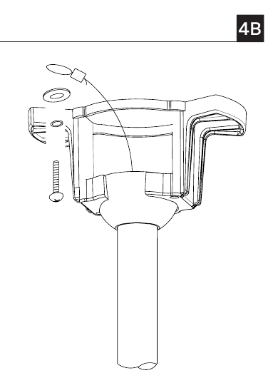 De ventilator ophangen - Stap 5