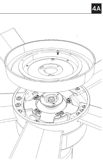 De ventilator monteren - Stap 2